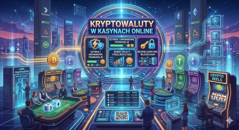 Kryptowaluty w kasynach online